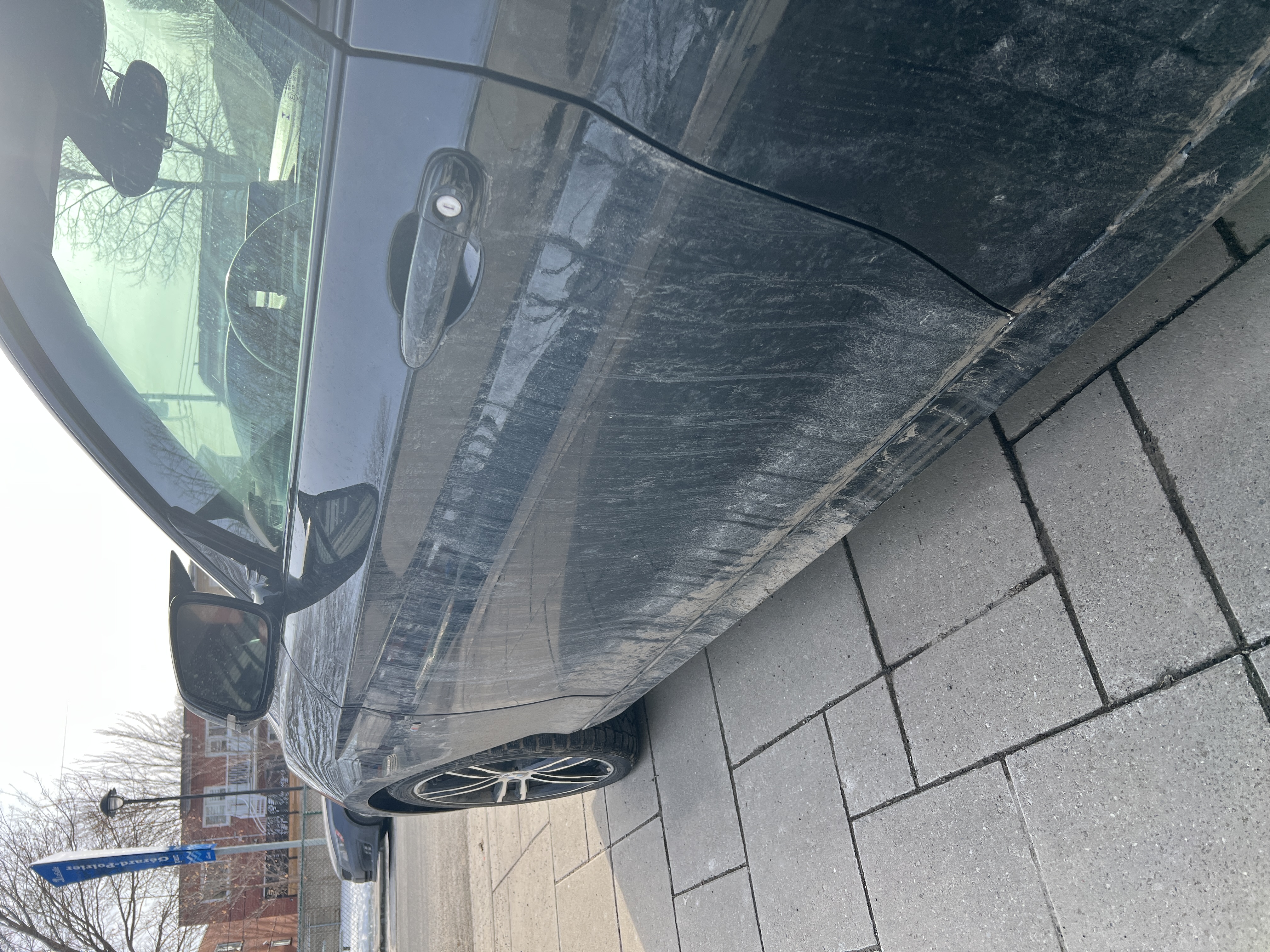 BMW — Winter Grime Before Wash