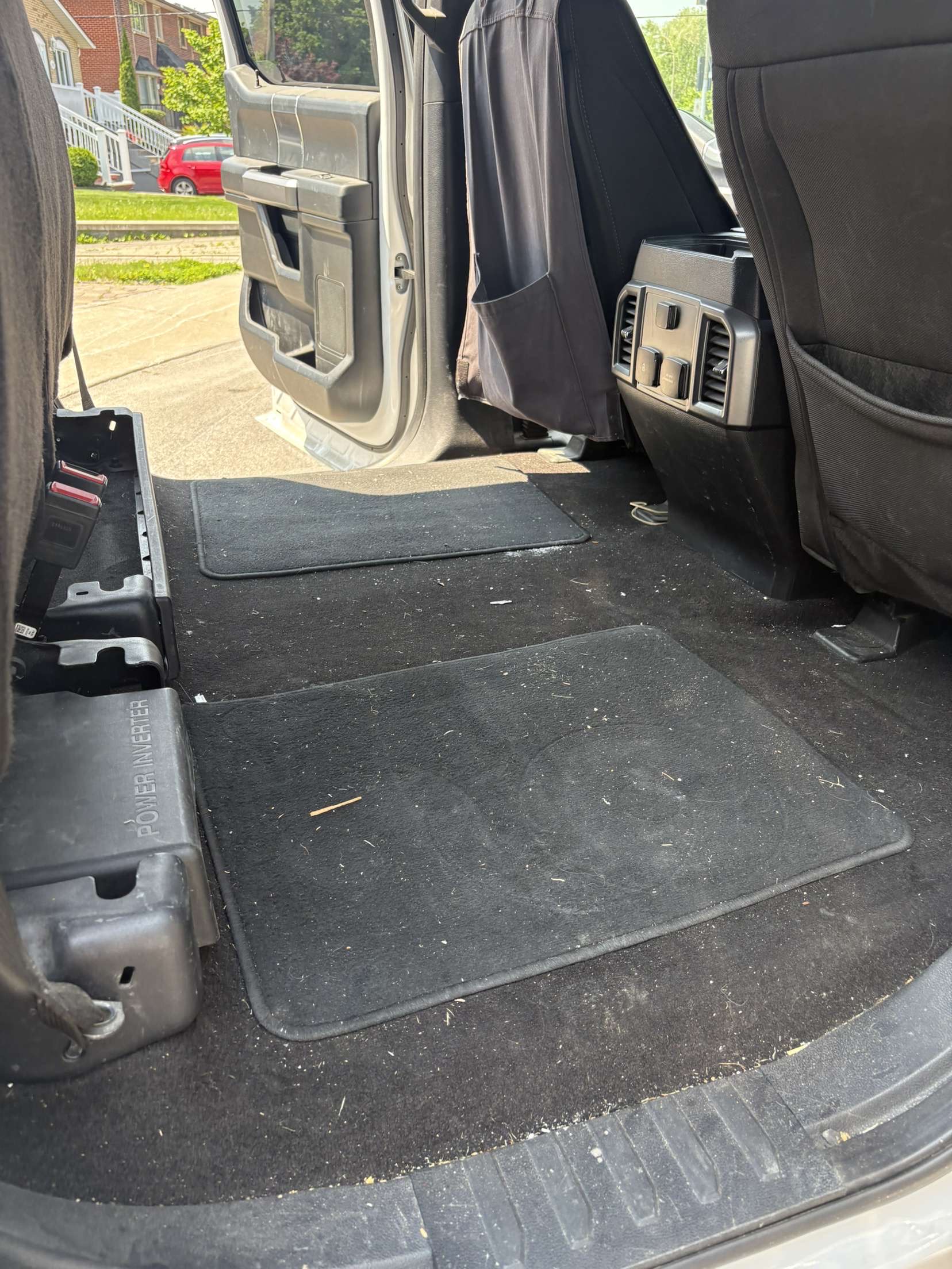 F-150 Interior — Before